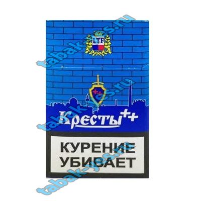 Сигареты Кресты Плюс синие